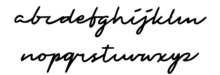 South Paris Demo Version Font LOWERCASE