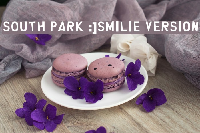 South Park :]Smilie version Example 2