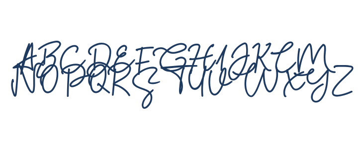 South Script Uppercase