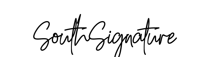 South Signature  Fuentes Gratis Descargar