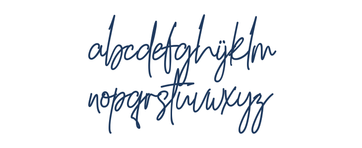 South Signature Lowercase