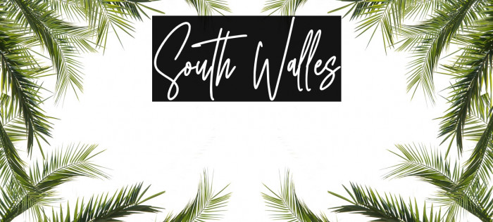 South Walles Font examples