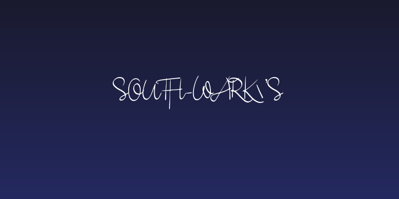 South-Wark's Social Header