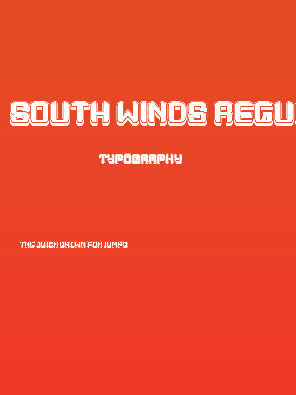 South Winds Regular Poster