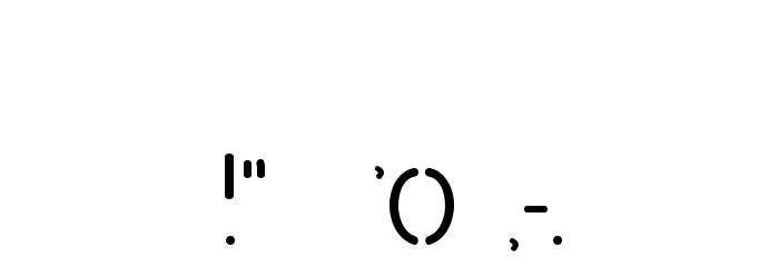 South Font OTHER CHARS