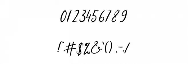 South Font OTHER CHARS