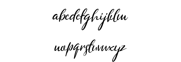 South Font LOWERCASE