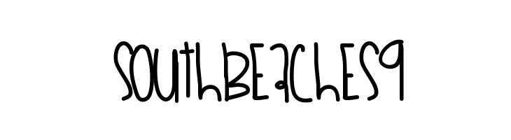 SouthBeaches9  Frei Schriftart Herunterladen