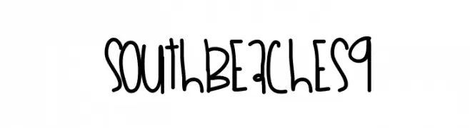 SouthBeaches9  Frei Schriftart Herunterladen