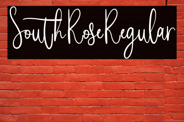 SouthRoseRegular Example 3
