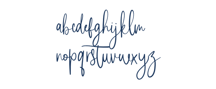 SouthRoseRegular Lowercase