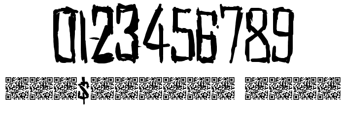 SouthWest Font OTHER CHARS