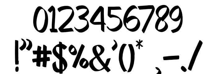 SouthWestRegular Font OTHER CHARS