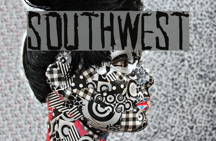 SouthWest Font examples