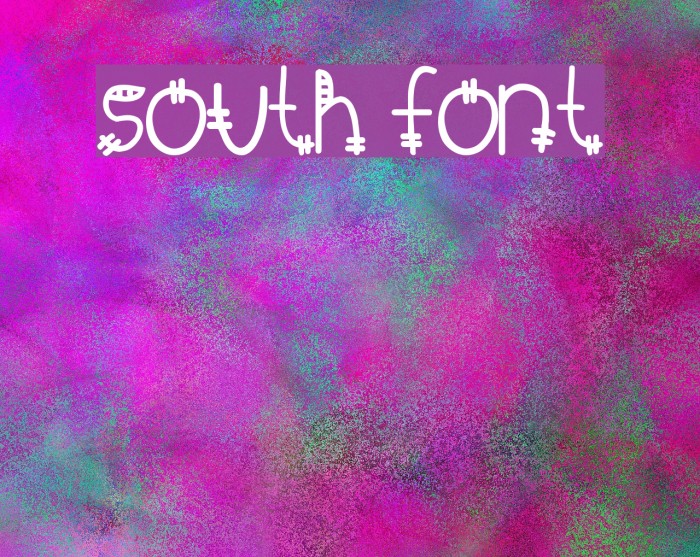 South Font examples