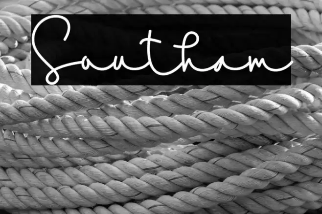 Southam Fonte examples