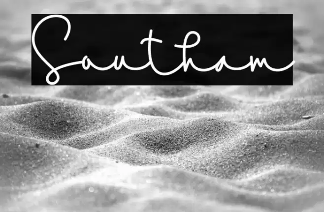 Southam Fonte examples