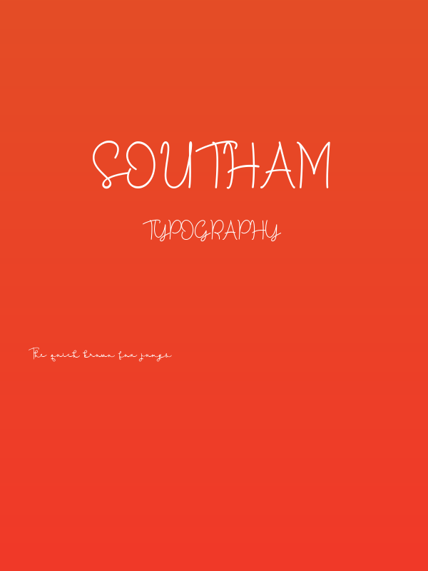 Southam Poster