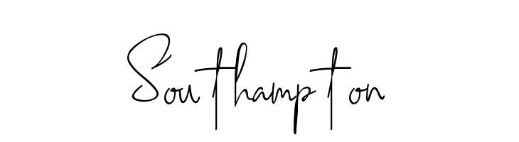 Southampton Font