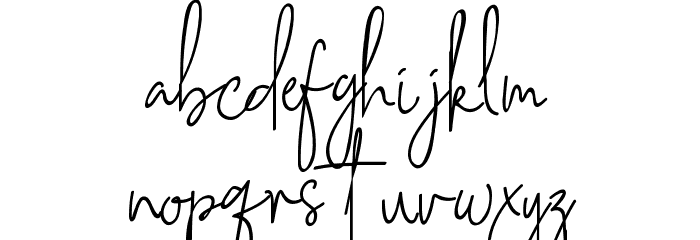 Southampton Font LOWERCASE