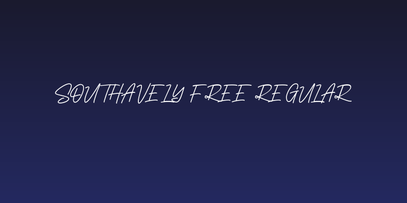 Southavely Free Regular Social Header