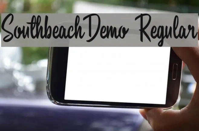 SouthbeachDemo Regular Example 1