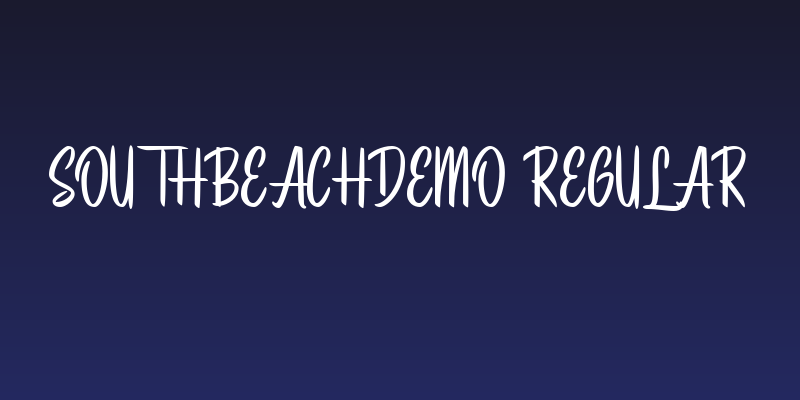 SouthbeachDemo Regular Social Header