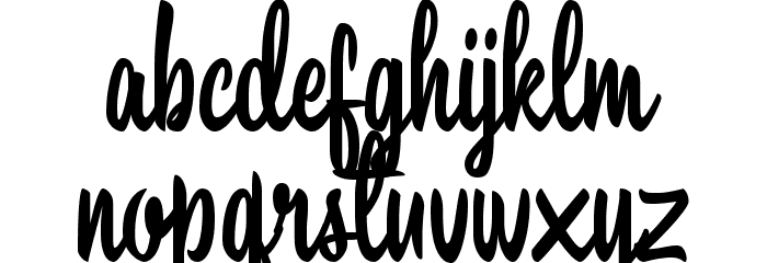 SouthbeachDemo Regular Font LOWERCASE
