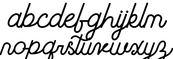 Southea Font LOWERCASE