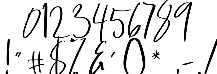 Southeast Font OTHER CHARS