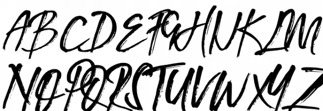 Southeast Schriftart Groß