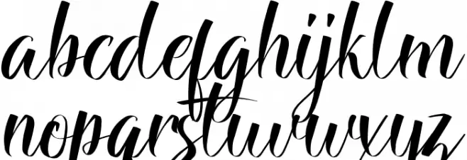 Southeasterly Demo Schriftart Kleinbuchstaben