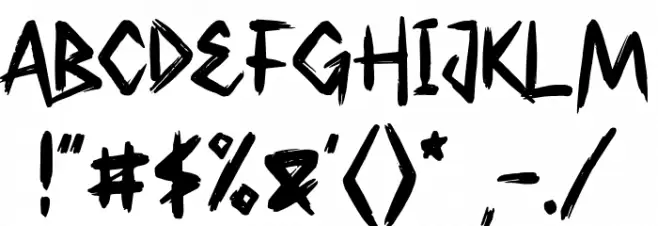 Southen Font OTHER CHARS