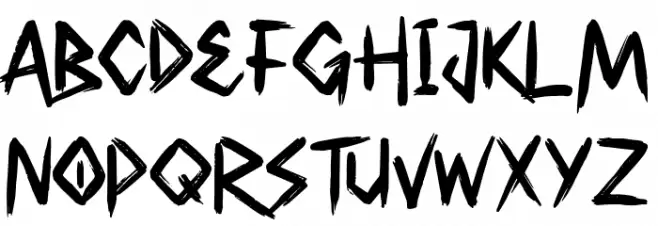 Southen 字体 大写