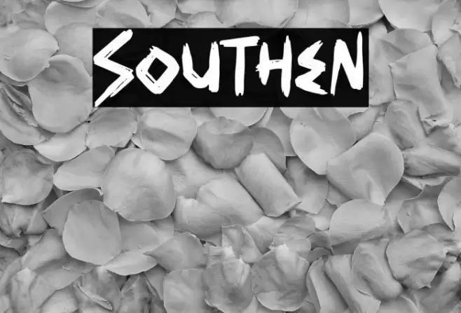 Southen Font examples