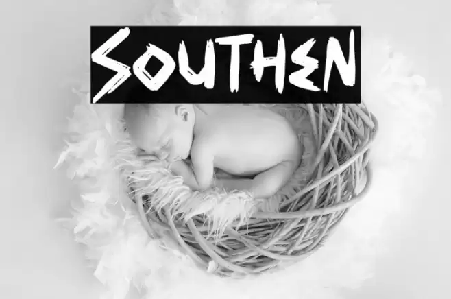 Southen Font examples