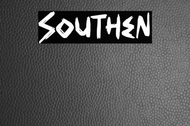 Southen Font examples