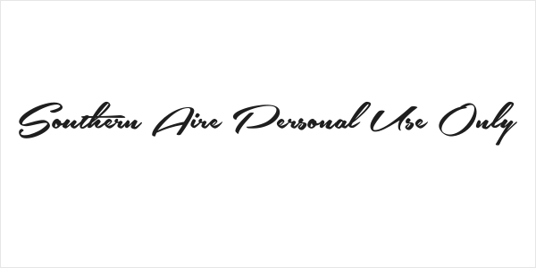 Southern Aire Personal Use Only Logo