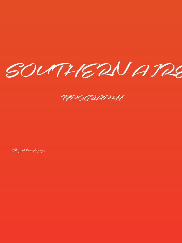 Southern Aire Personal Use Only Poster