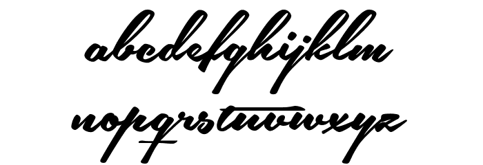 Southern Aire Personal Use Only Font LOWERCASE