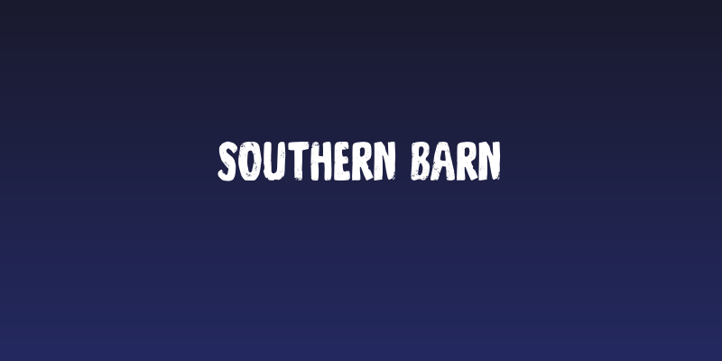 Southern Barn Social Header