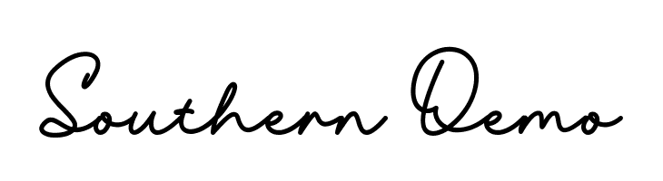Southern Demo  font caratteri gratis