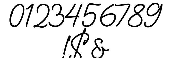 Southern Demo Font OTHER CHARS