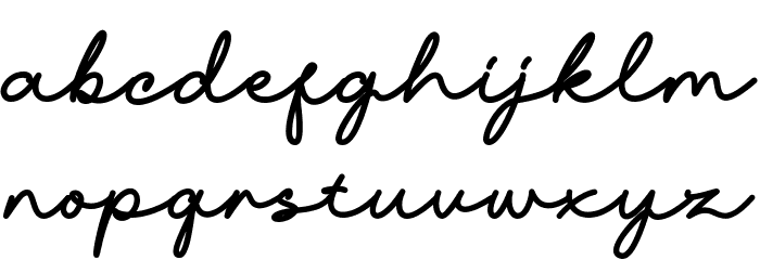 Southern Demo Font LOWERCASE
