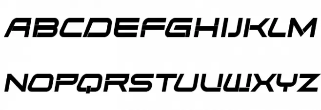 Southern Italic Fonte MAIÚSCULAS
