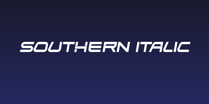 Southern Italic Social Header