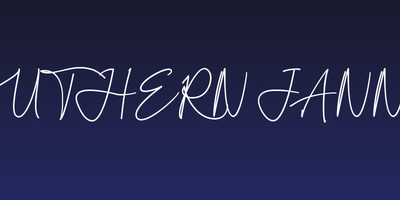 Southern Jannie Social Header