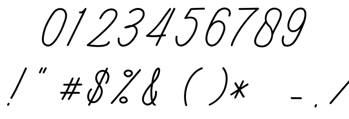 Southern Javanica Free Version Font OTHER CHARS