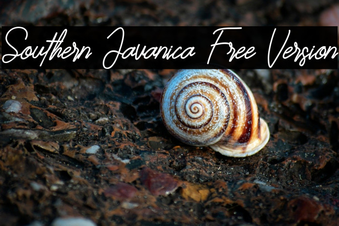 Southern Javanica Free Version Example 1