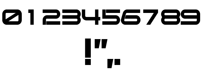 Southern Regular Font OTHER CHARS